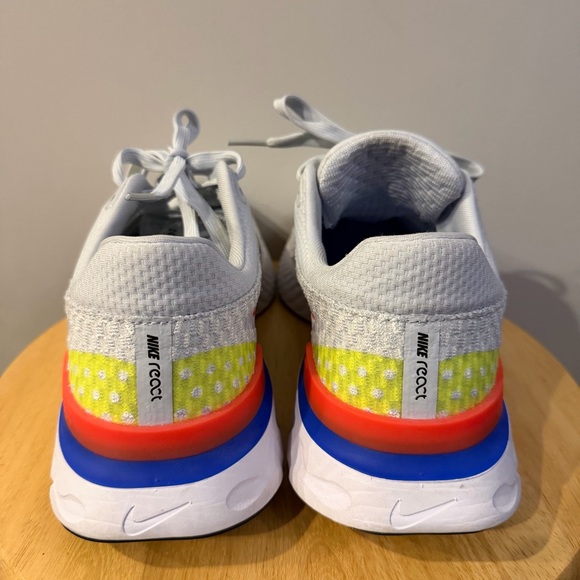 Nike React Infinity Run Flyknit 3 Womens Size 10 White Running Shoes Sneakers - Picture 6 of 10